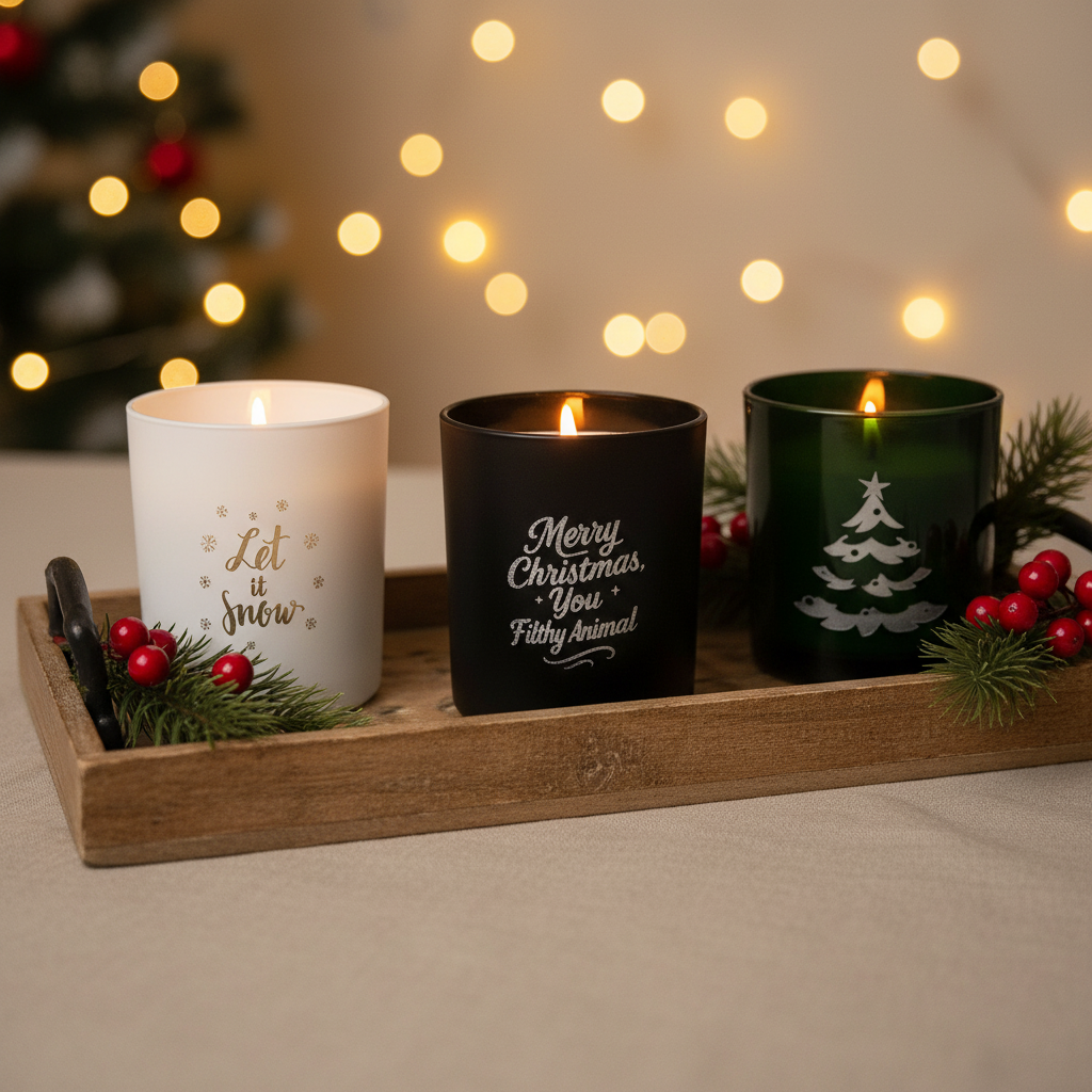 Christmas Candle Trio Gift Set